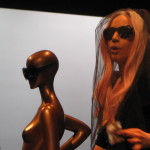 Lady Gaga at Polaroid Booth CES 2011