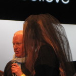 Lady Gaga at Polaroid Booth CES 2011