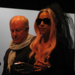Lady Gaga at Polaroid Booth CES 2011