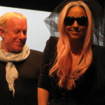 Lady Gaga at Polaroid Booth CES 2011
