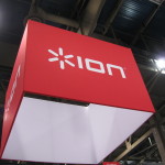 ION logo at CES 2011 booth