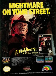 Nightmare on Elrm Street ad Nightmare on Elrm Street ad