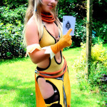 Rikku Final Fantasy Lady Luck Cosplay girl Rikku Final Fantasy Lady Luck Cosplay girl