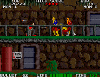 Rolling Thunder - Arcade Gameplay Screenshot