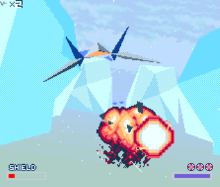 Starfox - SNES - Gameplay Screenshot 7 Starfox - SNES - Gameplay Screenshot