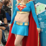 Supergirl Cosplay girl