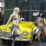 Taxi Cab Booth Babe Dancers
