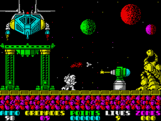 Exolon gameplay screenshot