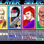 G.I. Joe Arcade Screenshot Character Select