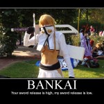 Bankai Bleach Motivational Poster