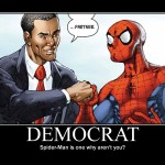Spiderman and Obama - Motivational Poster