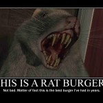 Rat Buger - Motivational Poster