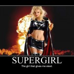 Supergirl motivational poster