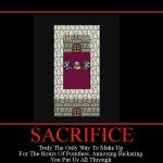 sacrifice final fantasy - Motivational Poster