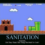 sanitation mario - Motivational Poster