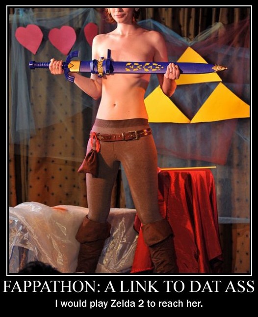 A Link to dat ass - Motivational Poster