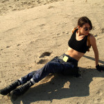 lara_croft_cosplay__sand_by_misslarisacroft