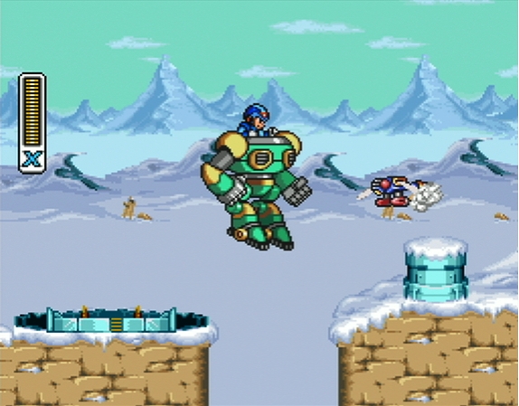 Megaman x gameplay screenshot