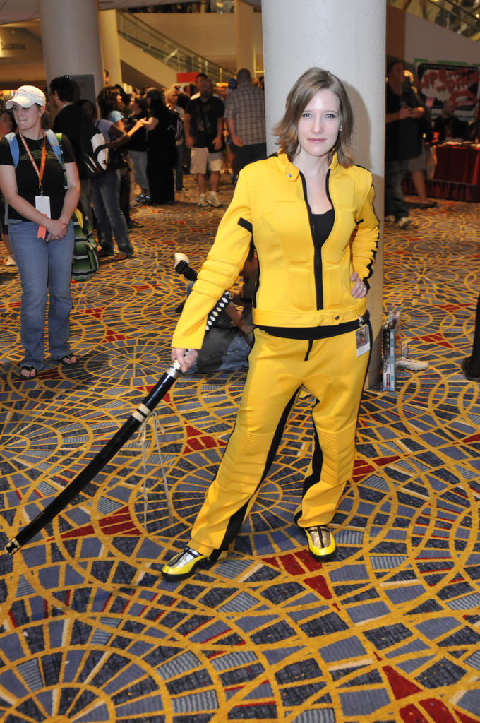 Here is some Kill Bill Cosplay. 