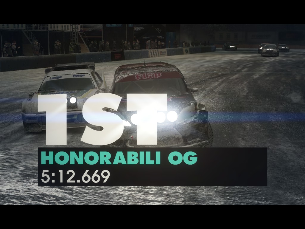 Dirt 3 Fighting For First Place