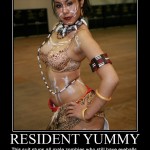 Resident Yummy - Motivational Poster Resident Yummy - Motivational Poster