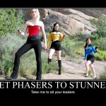 Star Trek Cosplay - Motivational Poster