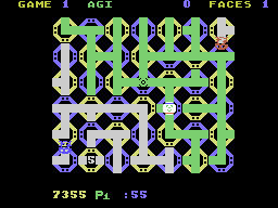 Zenji - Colecovision - Gameplay Screenshot I Zenji - Colecovision - Gameplay Screenshot