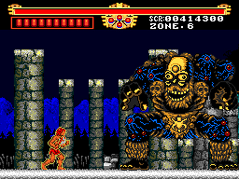 Legendary axe - turbo graphix 16 - gameplay screenshot - 1 Legendary axe - turbo graphix 16 - gameplay screenshot