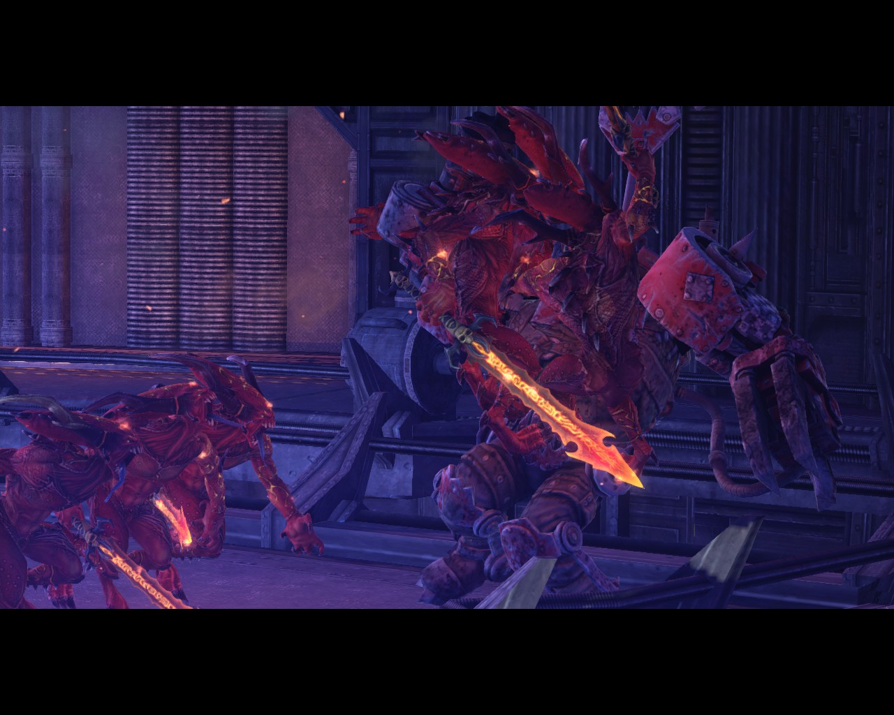 chaos vs ork war boss