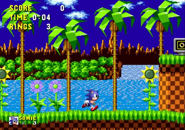 Sonic the Hedgehog - Sega Genesis - Gameplay Screenshot 