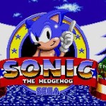 Sonic the Hedgehog - Sega Genesis - Title Screen