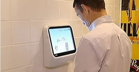 Urine-controlled video games installed in London bar
