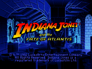 Indiana Jones and the Fate of Atlantis - PC - Gameplay Screenshot - 2 Indiana Jones and the Fate of Atlantis - PC - Gameplay Screenshot
