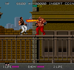 Bad Dudes - Gameplay Screenshot - 2 Bad Dudes - Gameplay Screenshot