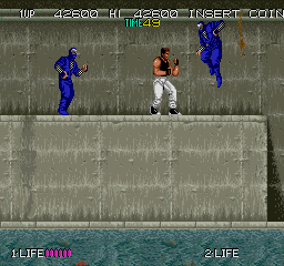 Bad Dudes - Gameplay Screenshot - 4 Bad Dudes - Gameplay Screenshot