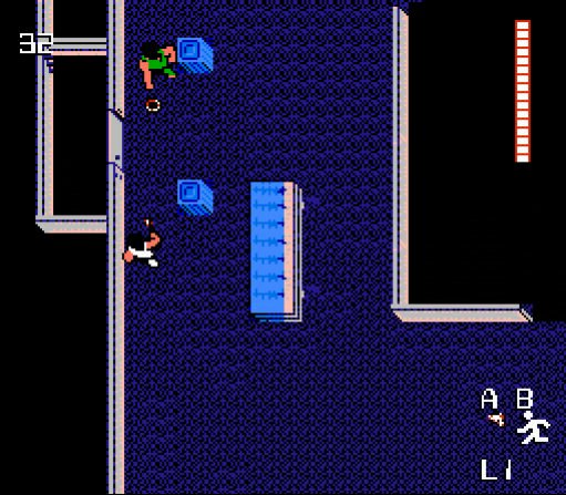 Die Hard - NES - Gameplay Screenshot - 2 Die Hard - NES - Gameplay Screenshot