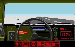Driving screen from Twilight 2000.