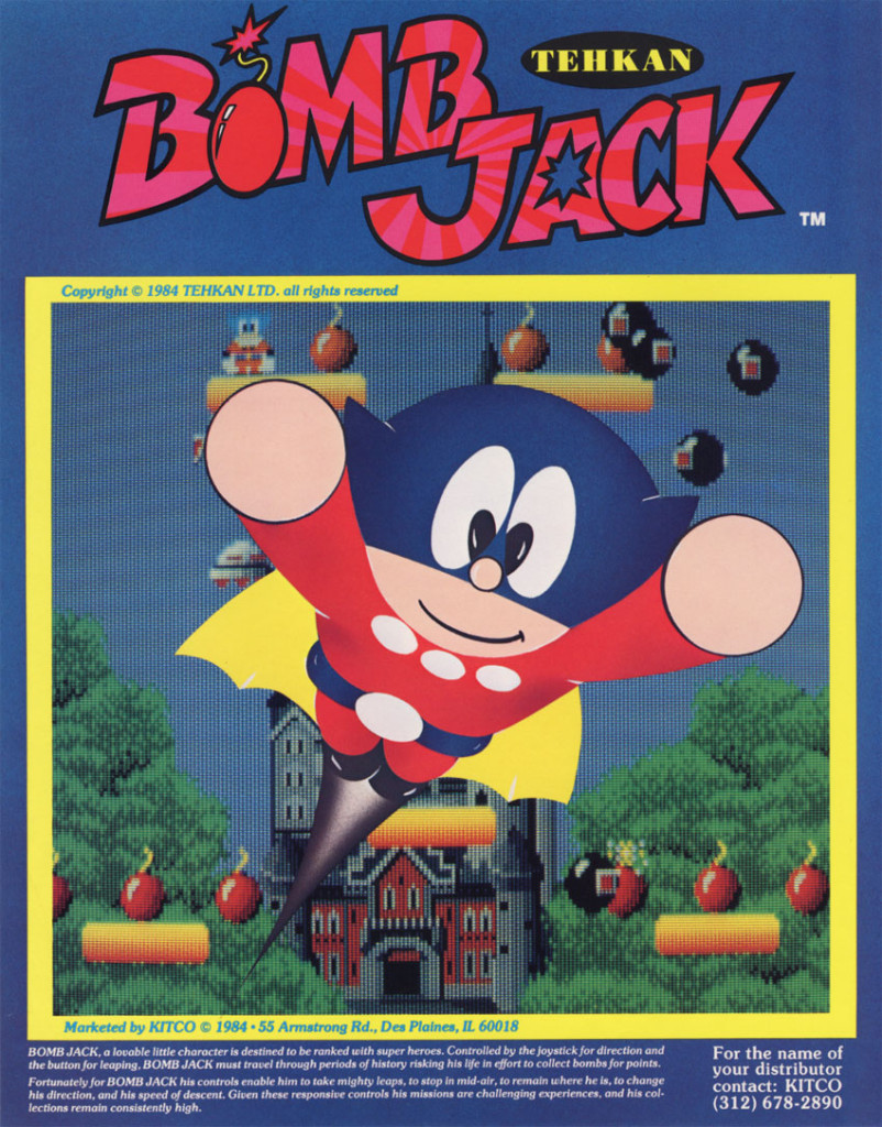 Bomb Jack - Arcade - Gameplay Screenshot 