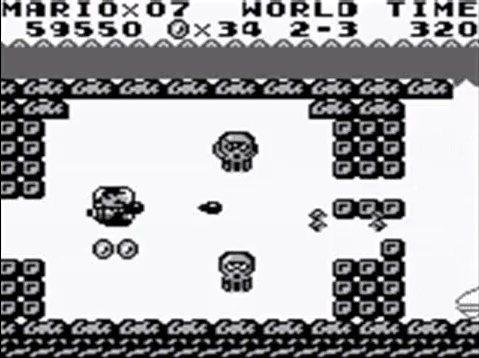 Super Mario Land - Gameplay Screenshot - 2 Super Mario Land - Gameplay Screenshot