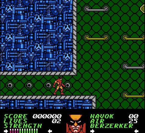 Wolverine - NES - Gameplay Screenshot - 5 Wolverine - NES - Gameplay Screenshot
