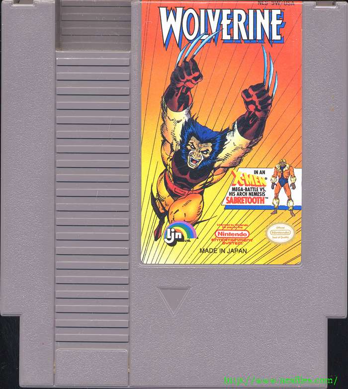 Wolverine - NES - Gameplay Screenshot - Cart Wolverine - NES - Gameplay Screenshot