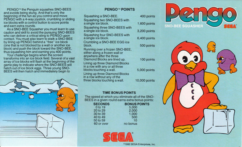 Pengo Cabinet Art Pengo Cover