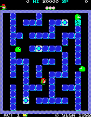 Pengo Gameplay screenshot - 1 Pengo Gameplay screenshot
