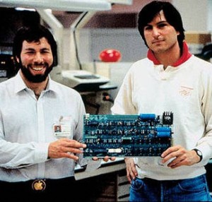 Steve Jobs and Steve Wozniak Steve Jobs and Steve Wozniak