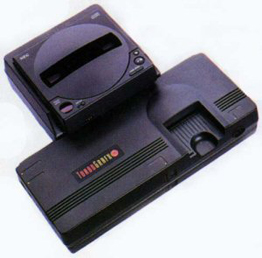 TurboGrafx-16 with the TurboCD attachment TurboGrafx-16 with the TurboCD attachment