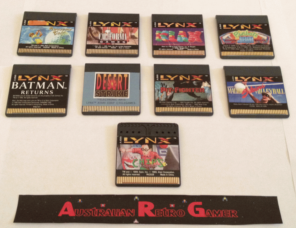 The Atari Lynx Games