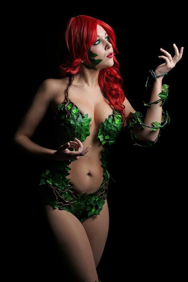 Cosplay wars: Poison vs. Poison Ivy.